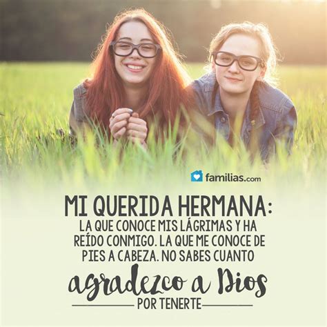 mensajes para hermanas.